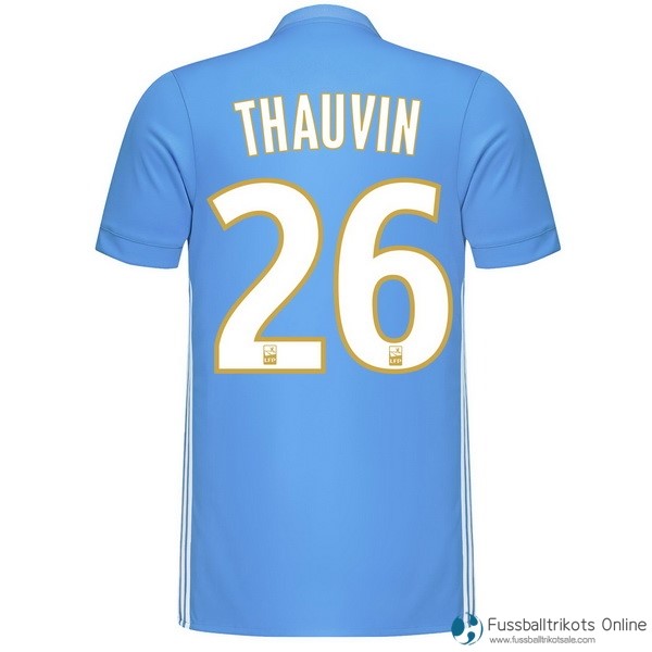 Marseille Trikot Auswarts Thauvin 2017-18 Fussballtrikots Günstig